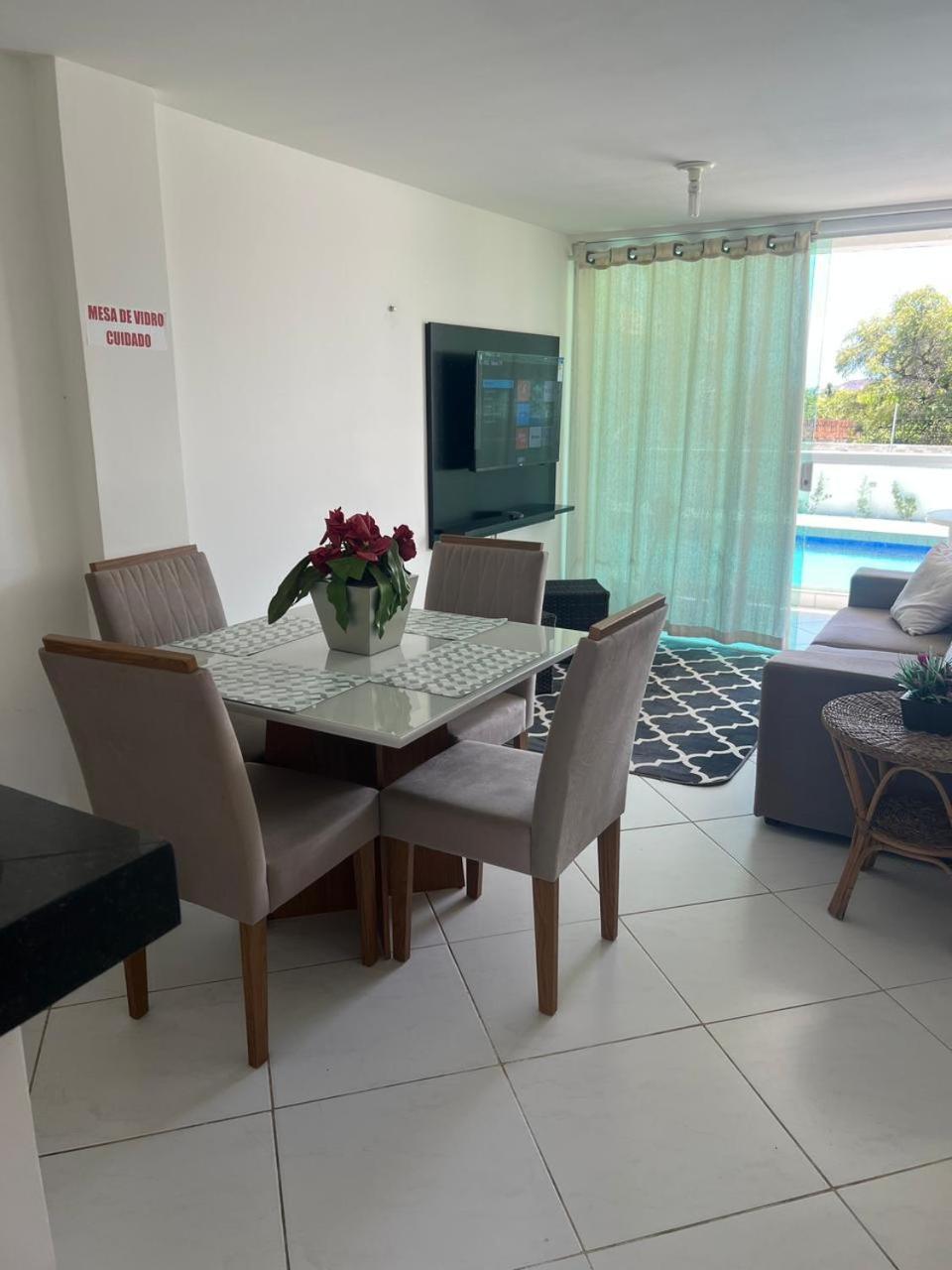 Mar E Sol Residencial 2 Quartos C Ar Condicionado,500 Metros Da Praia De Jacuma Apartment Conde  Ngoại thất bức ảnh